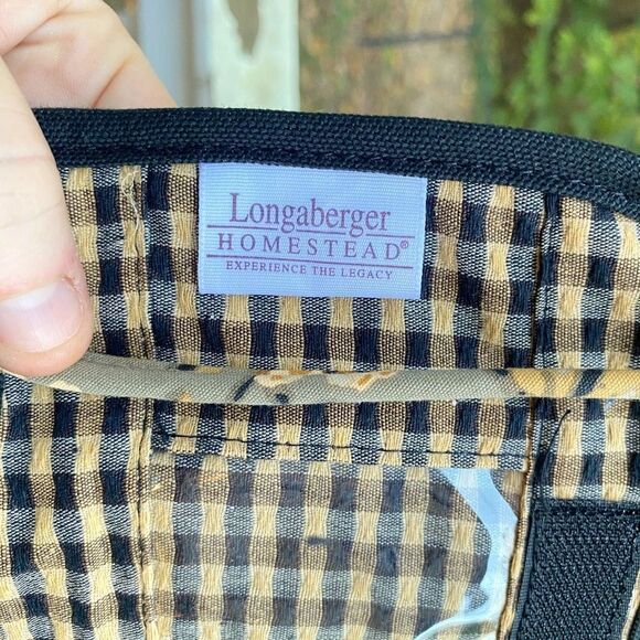 Vintage 00s Longaberger Homestead Crossbody Wallet - Picture 8 of 8